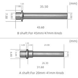 Thumbnail Bộ vòng bi kèm trục câu cá GOMEXUS CNC chất lượng cao (có bán lẻ) 1