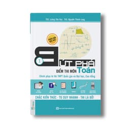 Thumbnail Sách Combo Bứt Phá THPTQG Môn Toán Trọn Bộ 3 Quyển 1