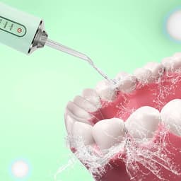 Thumbnail EVEBOT Máy tăm nước vệ sinh răng miệng chống thấm nước có thể sạc lại tiện dụng 4