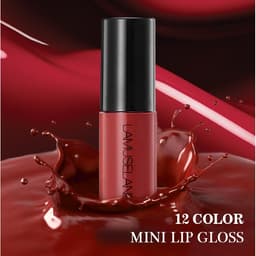 Thumbnail Son kem LAMUSELAND L18l11 3.5g trang điểm thời trang chống thấm nước 12 màu tùy chọn 2