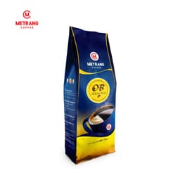 Thumbnail Cà phê hạt, cà phê rang mộc Ocean Blue (OB) Mê Trang, túi hạt 500g 1