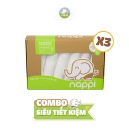 Thumbnail 3 Hộp khăn sữa Nappi (6 chiếc/hộp) 1
