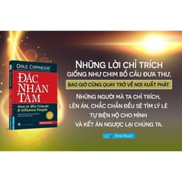 Thumbnail Sách Đắc Nhân Tâm (Khổ Lớn) (Tái Bản2021) 2