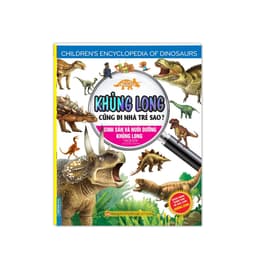 Thumbnail Sách-Combo 2c  Kiến thức về khủng long-Cổ khủng long Mamenchisaurus dài bao nhiêu & Khủng long cũng đi nhà trẻ? 2