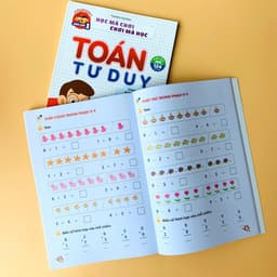 Thumbnail Sách - Toán Tư Duy Phiên Bản Mới 124 Trang - Dành Cho Trẻ 4-6 Tuổi 2