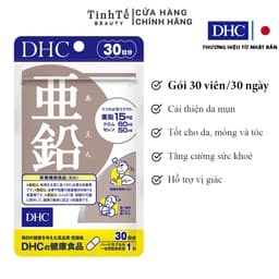Thumbnail Viên uống Bổ sung Kẽm DHC Zinc 30 Ngày (30 Viên) 1