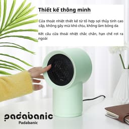 Thumbnail Quạt Sưởi Padabanic N5 Mni Để Bàn Nhỏ Gọn Tiện Dụng Dễ Mang Theo 4