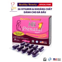 Thumbnail Viên Uống Bổ Sung Vitamin & Khoáng Chất Cho Bà Bầu HB PRENATAL SUPPORT 4