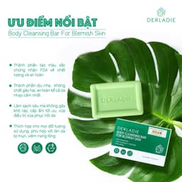 Thumbnail Xà Phòng Cơ Thể Derladie Body Cleansing Bar For Blemish Skin (50g) 1