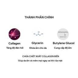 Thumbnail Sữa Rửa Mặt Collagen Hàn Quốc WHISIS Collagen Intensive Foam Cleansing 120ml 3