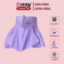Thumbnail Khẩu Trang Vải Kissy Trùm Đầu Nữ Size M Tím Vải Cotton Sợi Hoạt Tính Chống Tia UV Ngăn Bụi Mịn PM 2.5 - M2-0012 1