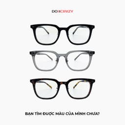 Thumbnail Gọng kính thời trang DOKCRAZY NICOS nam nữ phù hợp nhiều dáng mặt hot trend Hàn Quốc 3