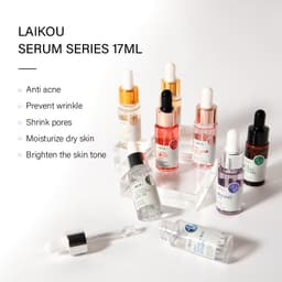 Thumbnail Serum dưỡng da mặt LAIKOU chứa tinh chất vàng 24k/việt quất/hoa đào/axit hyaluronic 17ml 3