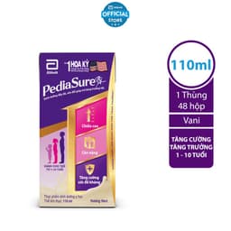 Thumbnail Thùng 48 Hộp Sữa nước Pediasure Vani 110ml/hộp 2