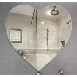 Thumbnail Gương trái tim decor treo tường VUADECOR led cảm ứng cao cấp (Full phụ kiện) 4
