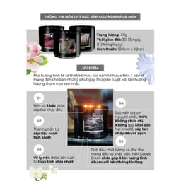 Thumbnail Nến 3 Bấc Sáp Đậu Nành For Men Goose Creek từ Yankee Candle 411g - BST Nhiều Mùi Hương 2
