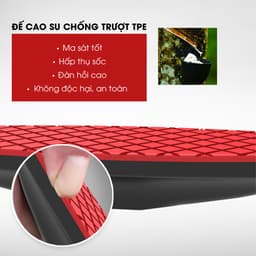 Thumbnail Dụng cụ chống đẩy hít đất tập luyện tại nhà GoodFit để bám chống trượt, chịu lực 300kg GF301PU 4
