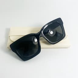 Thumbnail Kính mát nam nữ thời trang cao cấp Jun Secret tròng kính vuông to sang chảnh chống nắng, chống tia UV JSVRE 2