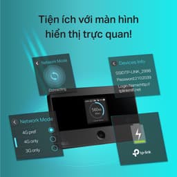 Thumbnail Bộ Phát Wifi Di Động TP-Link M7350 3G/4G LTE 150Mbps 2
