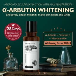 Thumbnail Toner α-Arbutin VIBRANT GLAMOUR làm trắng, giảm thâm, tàn nhang và dưỡng ẩm cho da mặt 100ml 1