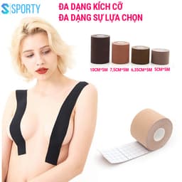 Thumbnail Băng keo dán ngực, nâng ngực dành cho nữ ML8, bám dính chắc chắn có thể tạo nhiều kiểu SPORTY 3