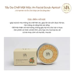 Thumbnail Tẩy Da Chết Mặt Mộc An Vỏ Hạt Mơ Và Óc Chó Facial Scrub Apricot - Giúp Làn Da Sáng Mịn 100g 2