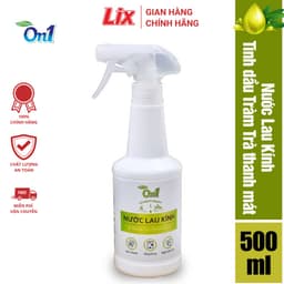 Thumbnail Nước lau kính On1 500 ml N6601, Vệ sinh sạch bụi bẩn, cặn bám lâu ngày vách kính, gương nhà tắm, cửa sổ đa năng 2