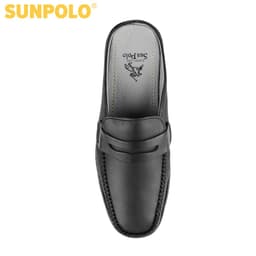 Thumbnail Giày sục nam Da bò SUNPOLO thoáng khi thoải mái SPO197 3