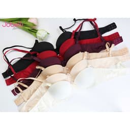 Thumbnail Áo lót nữ trơn, cúp ngang nửa ngực, mút mỏng Jobelli A2322 1
