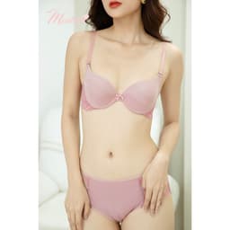 Thumbnail Áo Lót Nữ Mustoto Mút Vừa 2,5cm Có Gọng Nâng Phối Lưới (MA46) 4