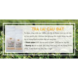 Thumbnail Trà Lài Cầu Đất Dalat Farm Loại Đặc Biệt - Túi thiếc 110Gr 1