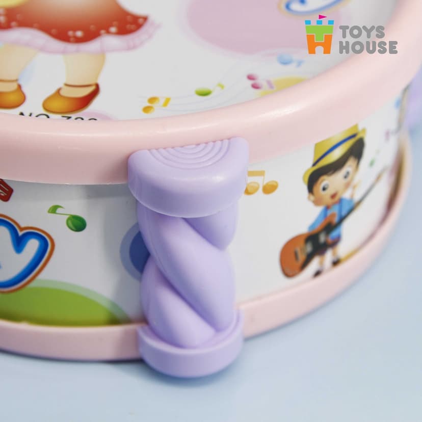 Ảnh Đồ chơi xúc xắc, lục lạc, kèn, trống cho bé từ sơ sinh Toyshouse TH1220-733A giúp bé phát triển thính giác 3