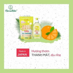 Thumbnail Chai dung dịch rửa bình sữa và rau quả chiết xuất từ dầu cọ combi dung tích 300ml 3