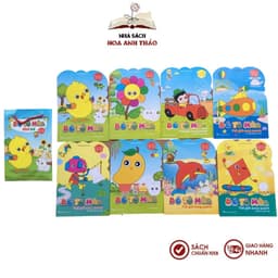 Thumbnail Sách Tô Màu - Bé tô màu nhà trẻ song ngữ việt anh - Bộ 8 quyển 4