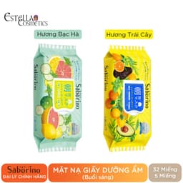 Thumbnail Mặt Nạ Dưỡng Ẩm Buổi Sáng Saborino Morning Facial Sheet Mask 4