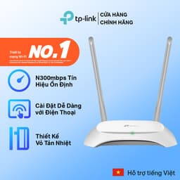 Thumbnail Bộ Phát Wifi TP-Link TL-WR840N Chuẩn N 300Mbps 1