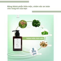 Thumbnail Dung Dịch Vệ Sinh Thảo Mộc Mộc An Eva's Pure Làm Sạch Dịu Nhẹ, An Toàn Cho Da 150ml 4