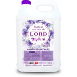 Thumbnail Nước xả vải Lord hương quyến rũ (tím) 10kg 1