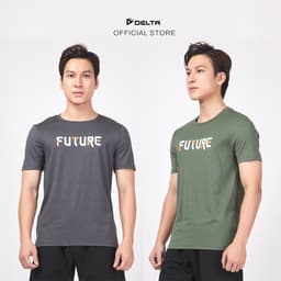 Thumbnail DELTA Áo Thun Thể Thao Nam Chất Cotton Mềm Mịn Thoải Mái Co Giãn Thấm Hút Mồ Hôi Chuẩn Form RTS016M 2
