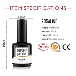Thumbnail Sơn móng tay Rosalind 15ml màu 3021-3040 3