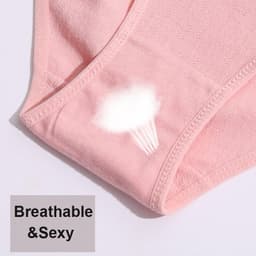 Thumbnail FINETOO Quần Lót Cotton Màu Trơn Mềm Mại Size M-XL 3