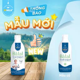 Thumbnail Sữa chua uống VPMilk Đà Lạt True Yogurt - chai 950ml 3