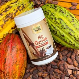Thumbnail Bột socola Hot Chocolate CacaoMi thức uống sô cô la nóng thơm đậm cacao hộp thượng hạng 357g 4