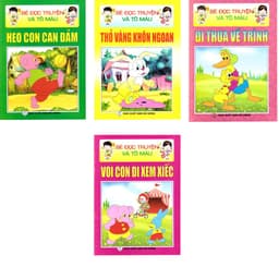 Thumbnail Sách - Bộ tranh tô màu cho bé có cốt truyện - Trọn bộ 17 cuốn 1