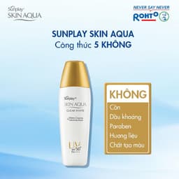 Thumbnail Sữa Chống Nắng Hàng Ngày Dưỡng Trắng Cho Da Dầu Sunplay Skin Aqua Clear White SPF50 25g - 55g 3