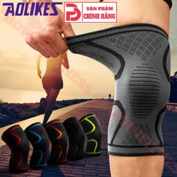 Thumbnail Bó gối đàn hồi bảo vệ khớp đầu gối Aolikes tập gym yoga đạp xe chơi bóng rổ bóng chuyền cầu lông 2