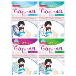 Thumbnail Sách - Combo Vở Ô Ly Tập Viết 1: Chữ Thường, Chữ Cái, Các Vần, Chữ Cỡ Nhỏ - Theo Chuẩn Chương Trình SGK Mới (Bộ 4 Cuốn) 1