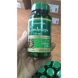 Thumbnail Đông trùng hạ thảo bổ thận tráng dương tăng cường sinh lực Puritan's Pride cordyceps mushroom 750mg 60v 2