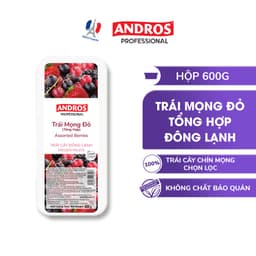 Thumbnail Trái Mọng Đỏ Tổng Hợp Đông Lạnh - Không chất bảo quản - Trái cây đông lạnh ANDROS IQF (Chỉ giao HCM) 2