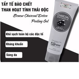 Thumbnail Tẩy Da Chết Than Hoạt Tính Dành Cho Da Dầu Mụn, Xạm Đen BENEW Hàn Quốc 120ml/Hộp- HÀNG CHÍNH HÃNG 3